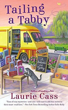 portada Tailing a Tabby (Bookmobile cat Mystery) (en Inglés)