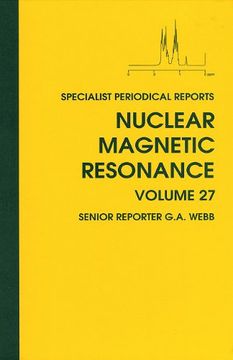 portada Nuclear Magnetic Resonance: Volume 27: A Review of Chemical Literature: Vol 27 (Specialist Periodical Reports) (en Inglés)