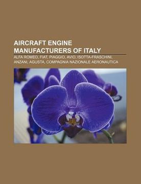 Libro aircraft engine manufacturers of italy alfa romeo fiat