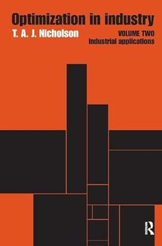 portada Optimization in Industry: Volume 2, Industrial Applications (en Inglés)