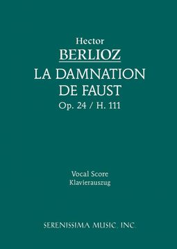 portada La Damnation de Faust, Op.24: Vocal score 