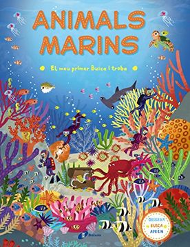 portada El meu primer Busca i troba. Animals marins (Catalá - A Partir De 3 Anys - Llibres Didàctics - Altres Llibres)