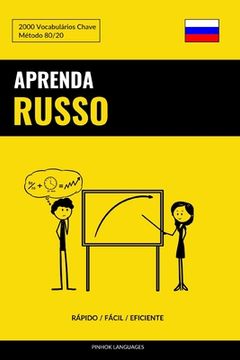 portada Aprenda Russo - Rápido / Fácil / Eficiente: 2000 Vocabulários Chave (en Portugués)