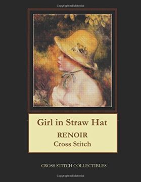 portada Girl in Straw Hat: Renoir Cross Stitch Pattern (en Inglés)