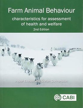 portada Farm Animal Behaviour: Characteristics for Assessment of Health and Welfare 
