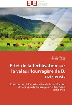 portada Effet de La Fertilisation Sur La Valeur Fourragere de B. Ruziziensis