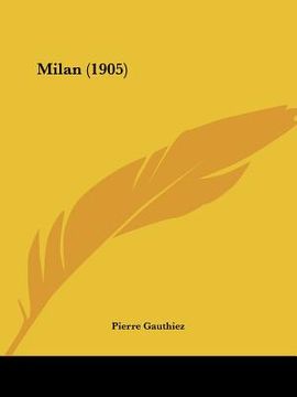 portada milan (1905) (en Inglés)