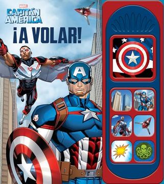 portada A Volar. Marvel Capitan America. 7b lsb