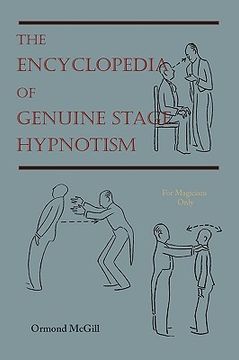 portada the encyclopedia of genuine stage hypnotism: for magicians only