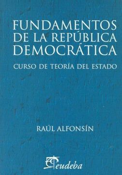 portada Fundamentos de la Republica Democratica (in Spanish)