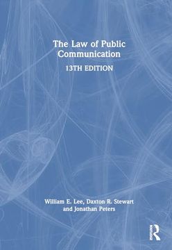 portada The law of Public Communication (en Inglés)