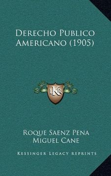 portada Derecho Publico Americano (1905) (in Spanish)
