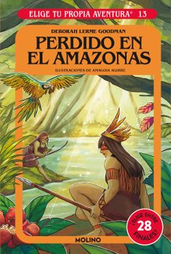 portada Elige tu propia aventura 13 - Perdido en el Amazonas