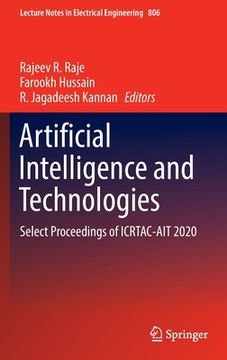 portada Artificial Intelligence and Technologies: Select Proceedings of Icrtac-Ait 2020