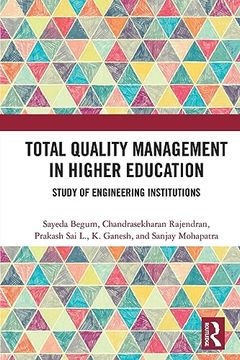 portada Total Quality Management in Higher Education: Study of Engineering Institutions (in English)