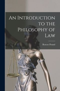 portada An Introduction to the Philosophy of Law