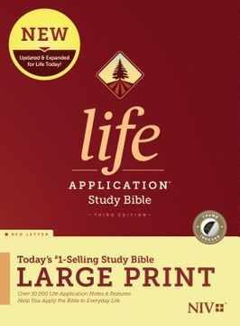 portada Niv Life Application Study Bible, Third Edition, Large Print 
