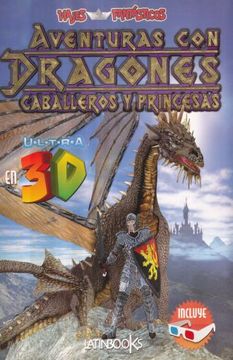 portada Aventuras con Dragones Caballeros y Princesas en 3d