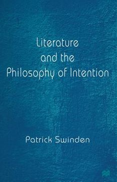 portada Literature and the Philosophy of Intention