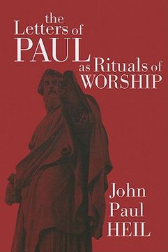 portada the letters of paul as rituals of worship (en Inglés)