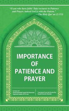 portada Importance of Patience and Prayer (en Inglés)