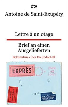 portada Lettre à un Otage, Brief an Einen Ausgelieferten: Bekenntnis Einer Freundschaft (Dtv Zweisprachig)