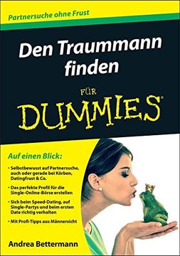 portada Den Traummann Finden für Dummies (Fur Dummies) (in German)