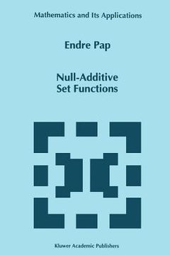 portada null-additive set functions