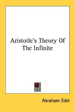 portada aristotle's theory of the infinite (en Inglés)