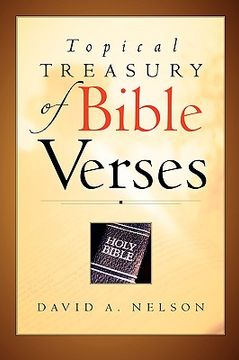 portada topical treasury of bible verses (en Inglés)