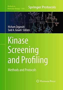 portada Kinase Screening and Profiling: Methods and Protocols (Methods in Molecular Biology, 1360) (en Inglés)