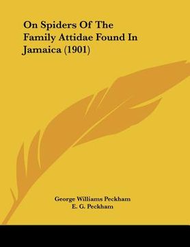 portada on spiders of the family attidae found in jamaica (1901) (in English)
