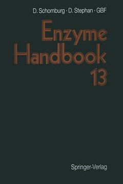 portada enzyme handbook: volume 13: class 2.5 - ec 2.1.104 transferases (en Inglés)