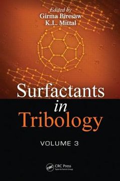 portada Surfactants in Tribology, Volume 3 (en Inglés)