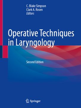 portada Operative Techniques in Laryngology (in English)