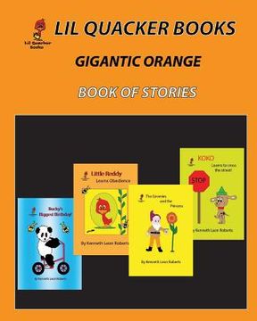 portada Gigantic Orange Book of Stories (en Inglés)