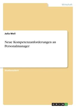 portada Neue Kompetenzanforderungen an Personalmanager (en Alemán)