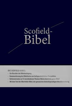 portada Scofield Bibel mit Elberfelder 2006 - Kunstleder (en Alemán)