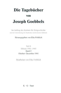 portada Oktober - Dezember 1941 (German Edition) [Hardcover ] (in German)
