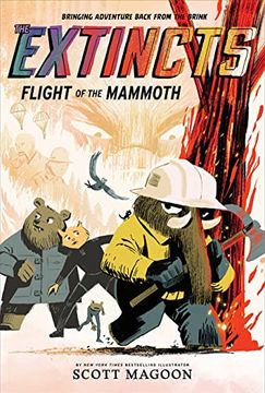 portada The Extincts: Flight of the Mammoth (the Extincts #2) (en Inglés)