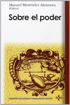 portada Sobre el Poder (Biblioteca de Historia y Pensamiento Político) (in Spanish)