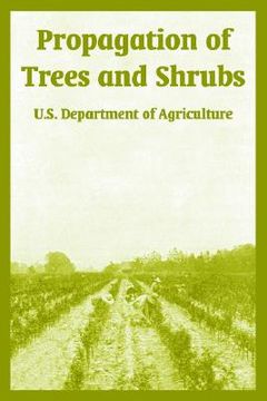portada propagation of trees and shrubs (in English)