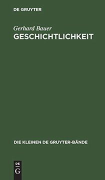 portada Geschichtlichkeit (in German)