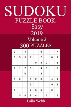 portada 300 Easy Sudoku Puzzle Book 2019 (en Inglés)