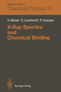 portada x-ray spectra and chemical binding (en Inglés)