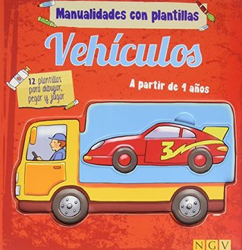 portada VEHICULOS MANUALIDADES CON PLANTILLAS