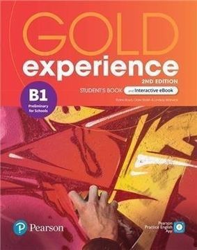 portada Gold Experience 2ed b1 Student'S Book & Interactive Ebook With Digital Resources & app 