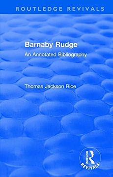 portada Routledge Revivals: Barnaby Rudge (1987 ): An Annoted Bibliography (en Inglés)