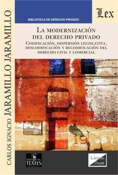 portada Modernización del Derecho privado: Codificación, dispersión legislativa, descodificación y recodificación del derecho civil y comercial (in Spanish)