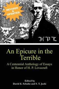 portada an epicure in the terrible: a centennial anthology of essays in honor of h. p. lovecraft (in English)